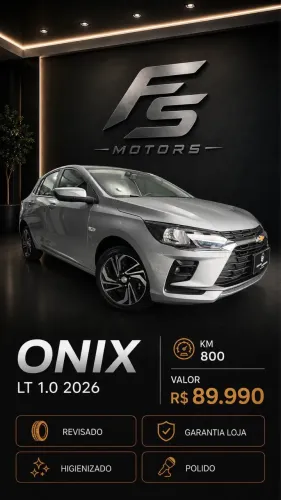Chevrolet Onix Hatch 1.0 12V Flex Mec. 4P 2026