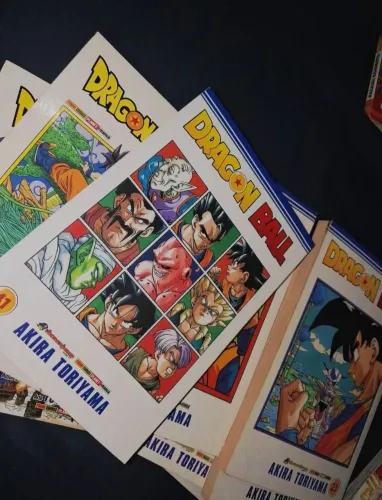 Mangás Dragon Ball vol 12,16,22,23,35 e 41 com 2 extras de DBS vol.1 e 17