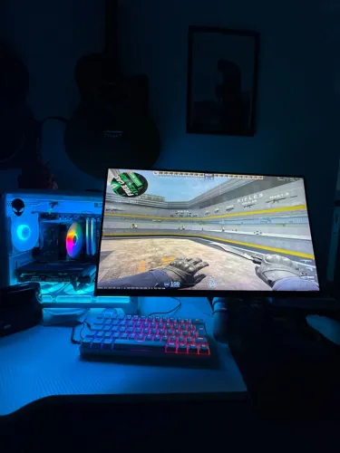 PC GAMER COMPLETO | RYZEN 5 5500X3D + RTX 2060 + MESA GAMER + MONITOR + TECLADO E MOUSE