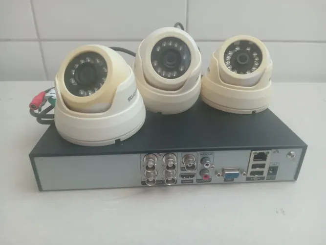 Vendo dvr e câmeras 