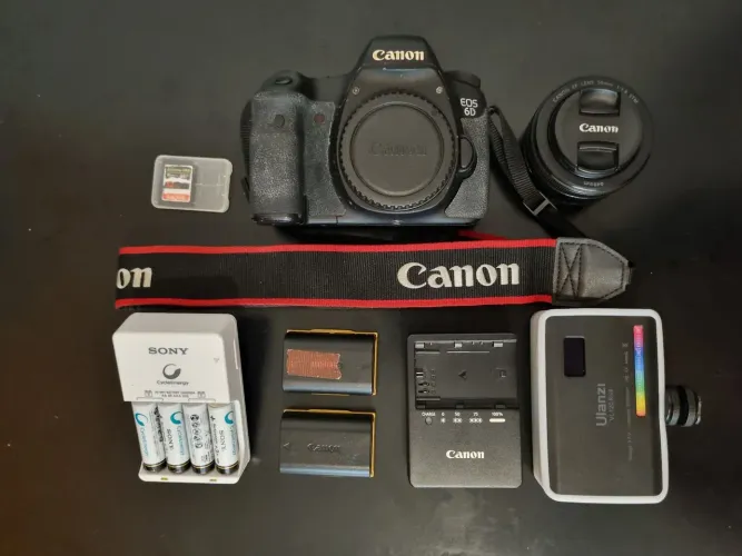 Kit Canon 6D Full Frame Completo - Pronto para Fotografar