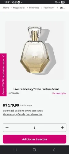 Perfume feminino