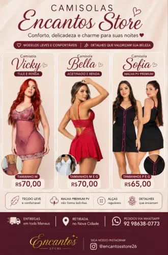 Camisola feminina