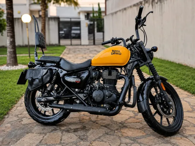 Capital Moto Week está chegando...que tal uma moto estilosa? Meteor 350 Fireball Custom.