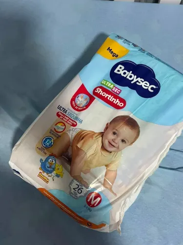 Fralda descartável