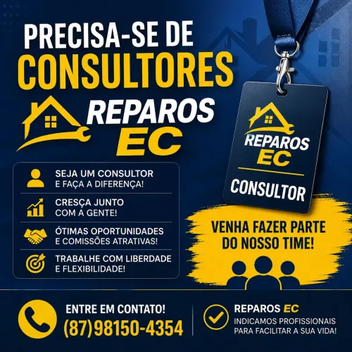 Consultor(a) de vendas para Arcoverde-PE 