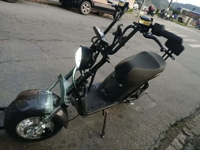 Vendo Scooter Elétrica x13 Harley Nova na Caixa Preta,Vermelha e Prata com Nota fiscal