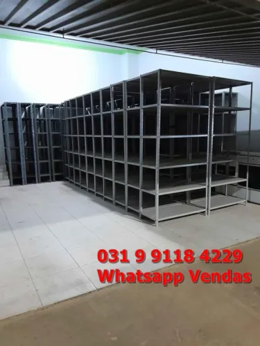 Prateleira Grande 40cm com Reforço Ômega Frete Grátis Nova