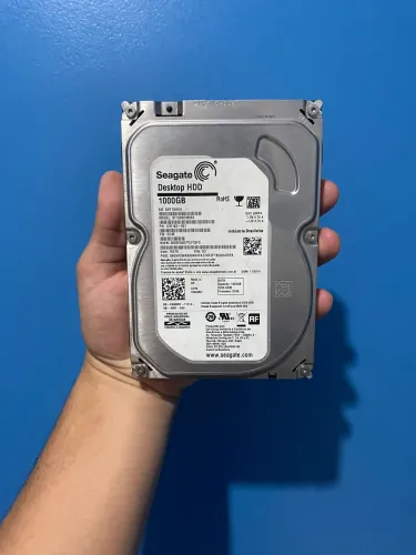 HD SEAGATE 1TB SATA 7200RPM - ÓTIMO ESTADO 