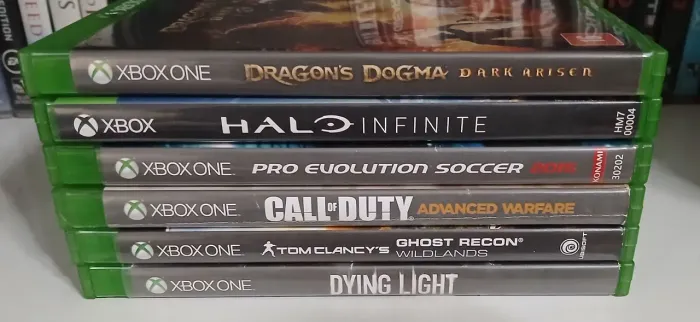 Lote 6 jogos xbox one