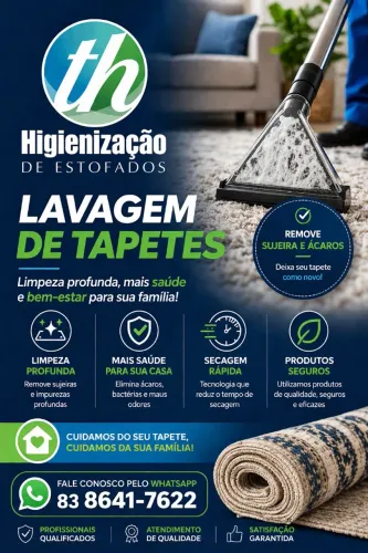 LAVAGEM DE TAPETES 