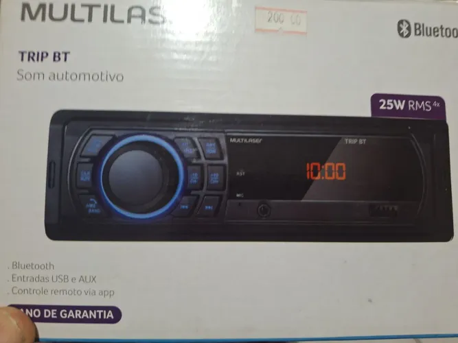 Som automotivo Bluetooth