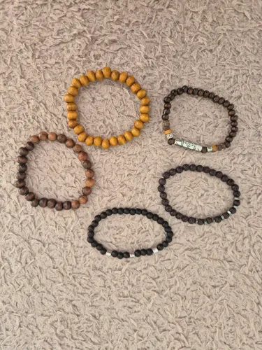 Conjunto de pulseiras masculina