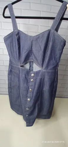 Vestido Jeans Tamanho: G