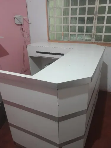 Balcão de recepção
