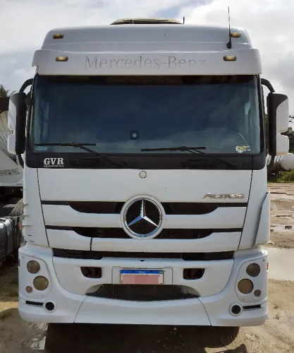 Mercedes Benz Actros 2651 Ano 2019 com Rodocaçamba
