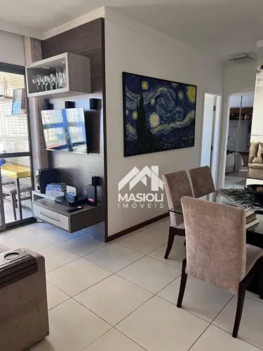 Apartamento com 2 dormitórios para alugar, 68 m² por R$ 4.434,00/mês - Itapuã - Vila Velha