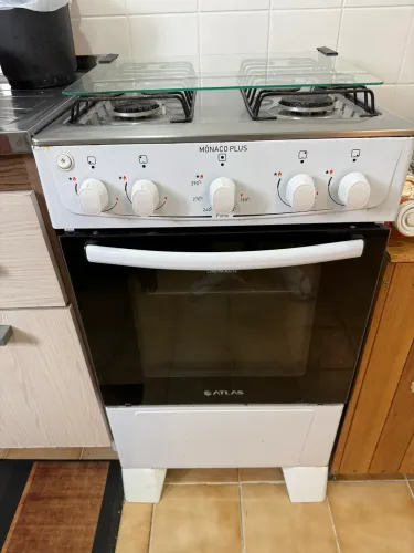 Fogão Atlas Mônaco Plus 4 Bocas com Forno e Acendimento Automático