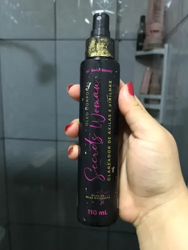 Óleo corporal para clareamento