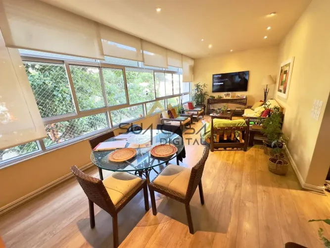 APARTAMENTO 4 QUARTOS EM IPANEMA 2ª QUADRA DA PRAIA 120m² 2 VAGAS REF: AP0190
