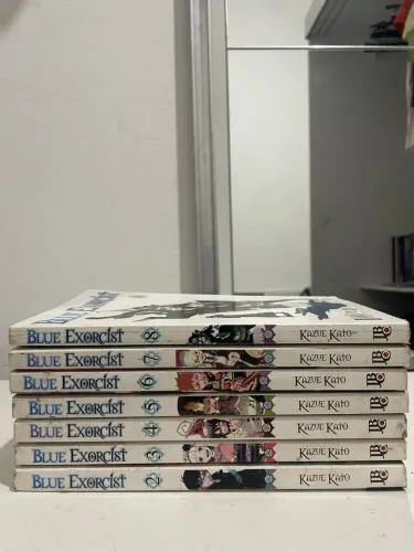 mangás blue exorcist do 2 ao 8