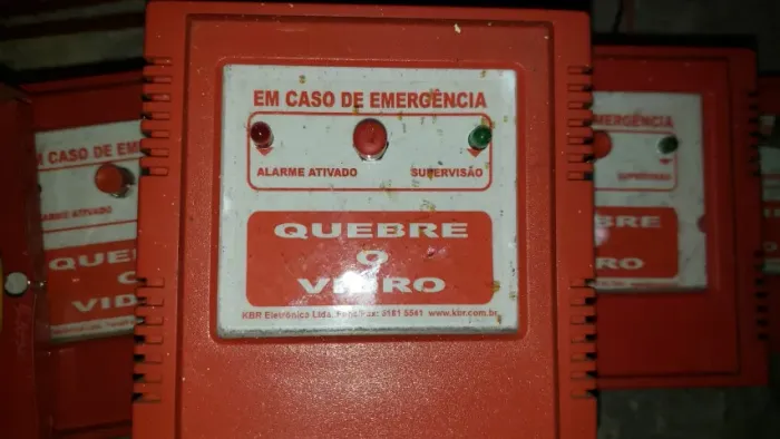 Acionador de  Alarme Manual - Leia a Descrição
