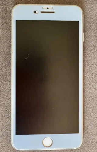 iPhone 8 Plus 64GB desbloqueado, com: caixa, nota fiscal, EarPods e capinhas