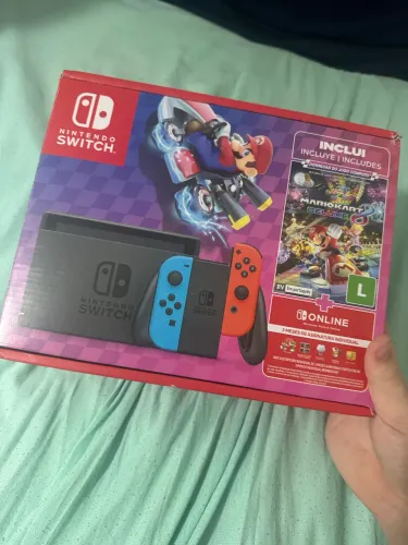 Nintendo switch v2 + apple pencil gen 1 com adp usb-c + apple watch series 9 45mm.