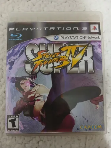 Jogo PlayStation 3 street fighter