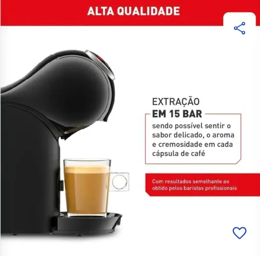 cafeteira Nescafé Dolce Gusto