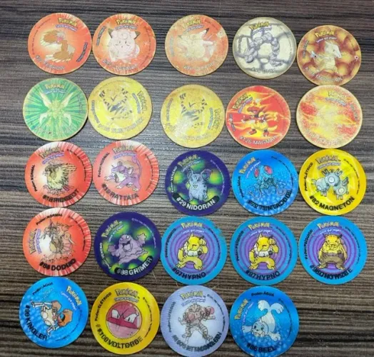 Tazos Elma Chips Pokémon 