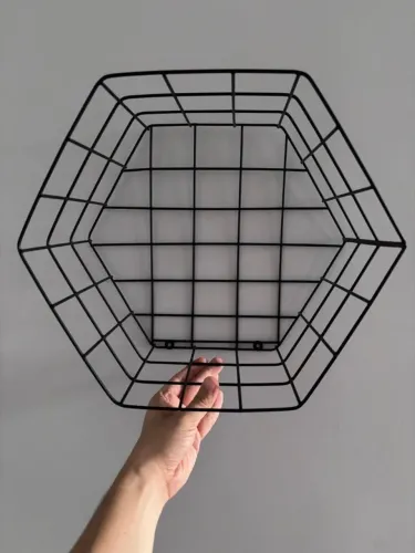 Nicho aramado hexagonal
