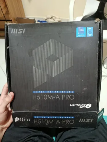 Placa-mãe H510m-A PRO LGA1200 (Defeito no gerenciador 12V)