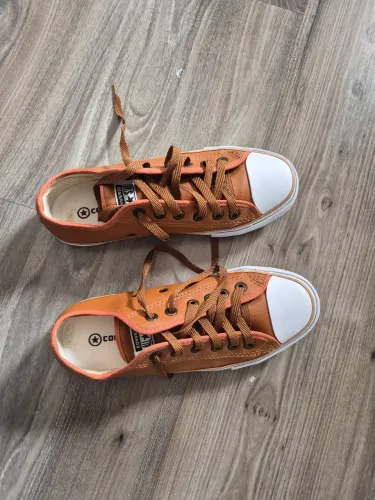 Tênis Chuck Taylor All Star Converse Feminino - Marrom+Branco