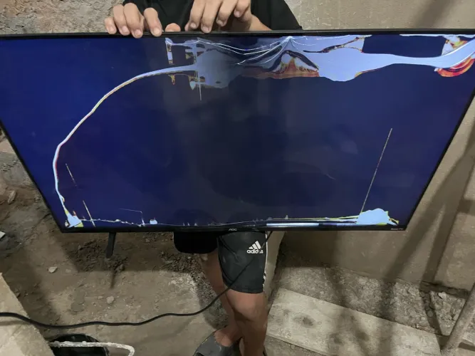 Tv para retirar peças