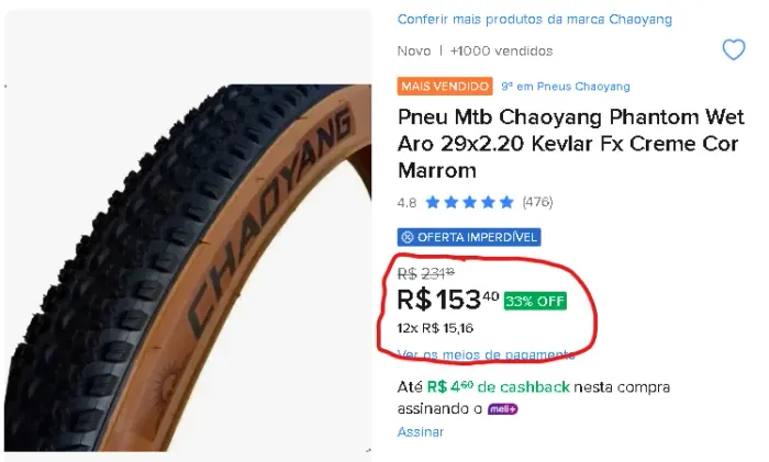 Pneu Aro 29 Bike