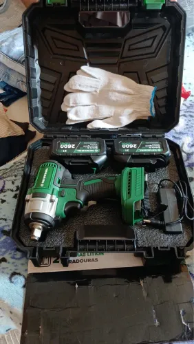 Chave de Impacto Intercambiável Sem Fio Recarregável da marca Several (Modelo: SVR-002).