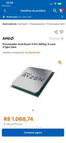 Ryzen 4650 G pro