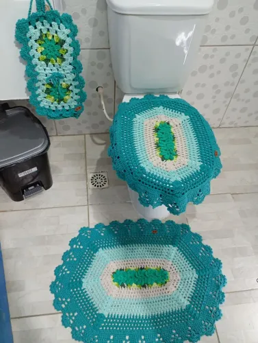 Kit de banheiro 3 peças