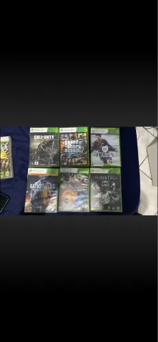 vendo pacote de jogos originais xbox 360