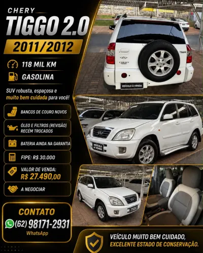 Chery Tiggo 2.0 16V Mec. 5P 2012