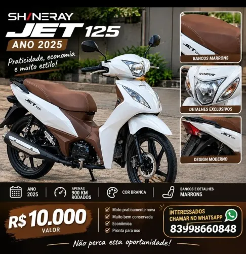 Moto Jet 125cc seminova