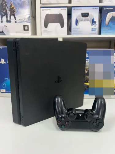 Ps4 slim 1tb com 1 controle - somente 1.250.00 no dinheiro ou cartao com as taxas da maqui