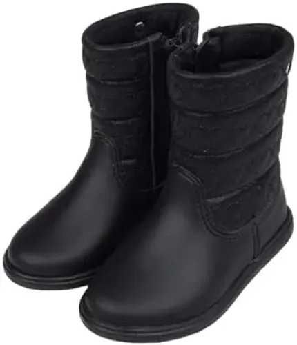 Bota pampili preta cano alto tamanho 21 