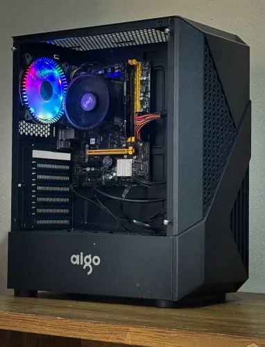 Pc gamer Ryzen 5 3400g, 8gb DDR4, 240gb SSD, fonte 500w