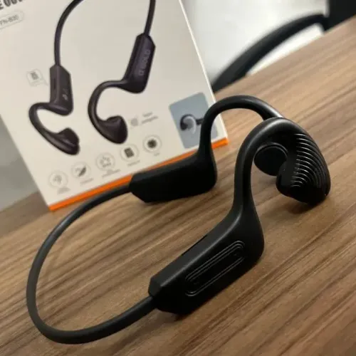 Fone de Ouvido Bluetooth Condução Óssea Sem Fio Agold Fn-30