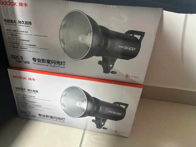 Flash tocha profissional Studio sk400 godox