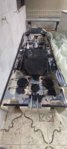 Caiaque Ark 1290 Nunca Usado + Motor Anmax 5HP Zero + Acessórios GVA