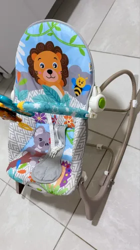  Maxibaby Cadeira de Descanso e Balanco Funtime Leão