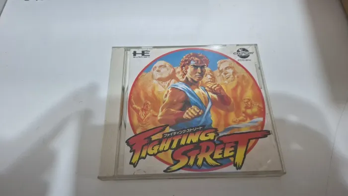 Jogo Fighting Street (Street Fighter 1) original para PC Engine